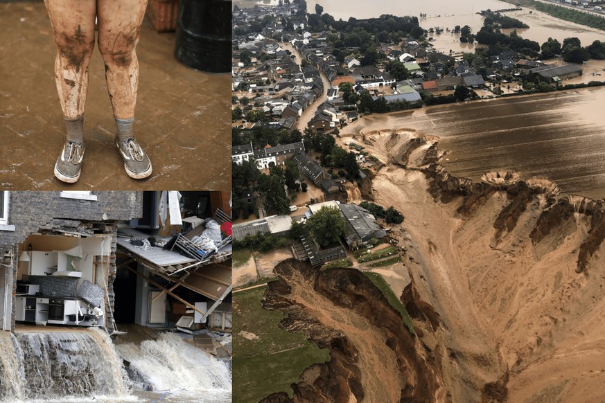 15 photos qui montrent l'ampleur des intempéries en Europe