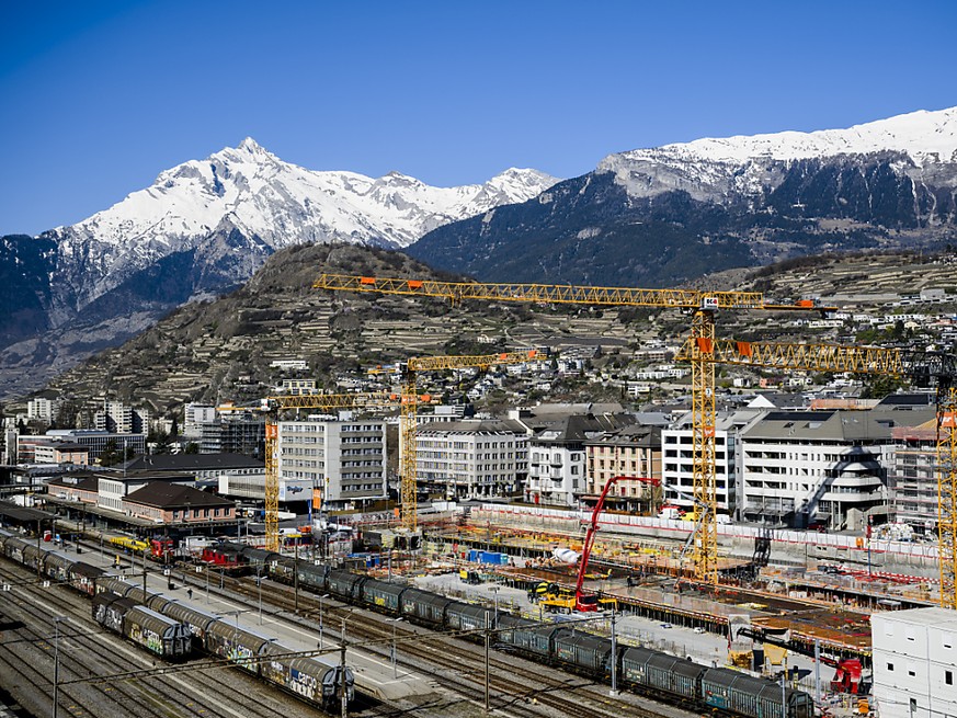 Le quartier Cour de gare devrait être inauguré en mai 2025 (archives).