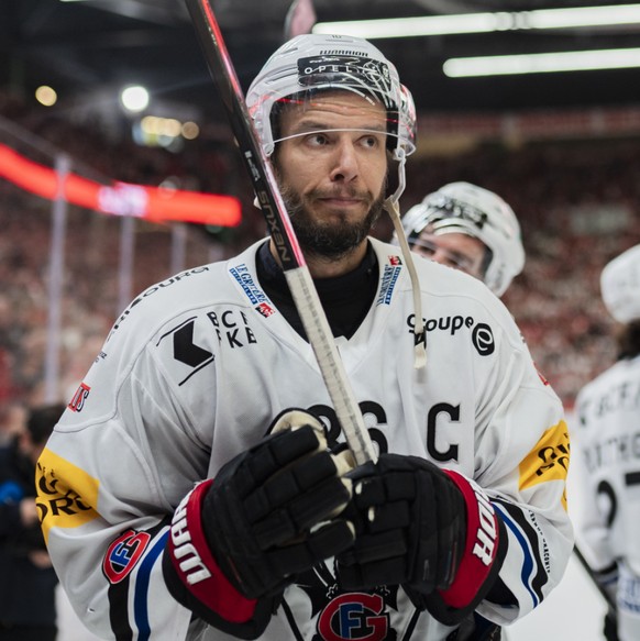 Julien Sprunger rêve d&#039;offrir un premier titre à Gottéron avant de ranger ses patins