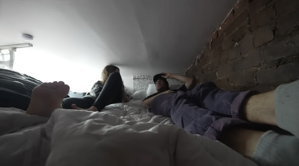 L'appartement d'Alaina disposait même d'une mezzanine pour dormir.