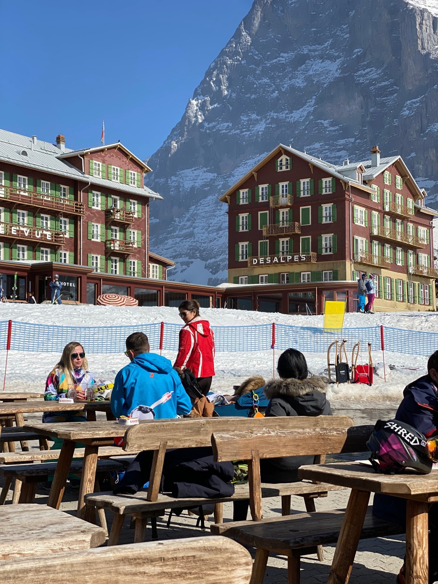 Sur les hauts de Grindelwald, début 2022.