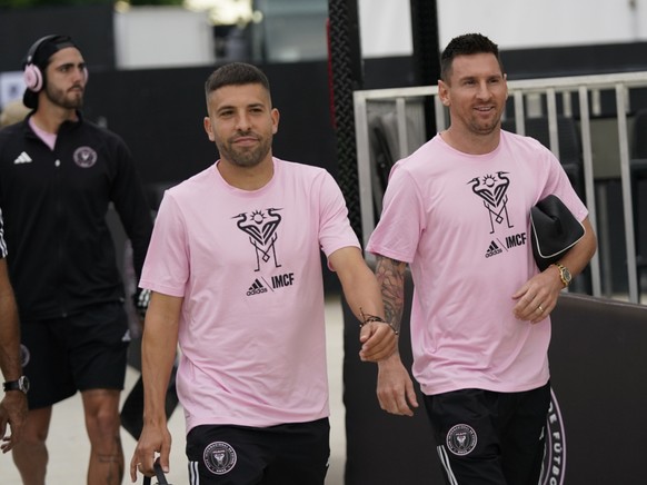 Jordi Alba et Lionel Messi sont suspendus un match en MLS pour avoir volontairement renoncé au All-Star Game