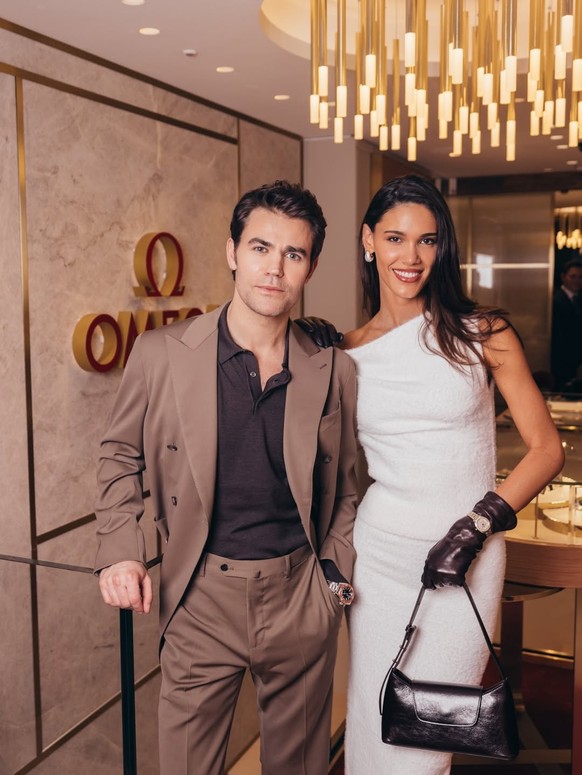 Paul Wesley et sa fiancée, le mannequin allemand Natalie Kuckenburg.