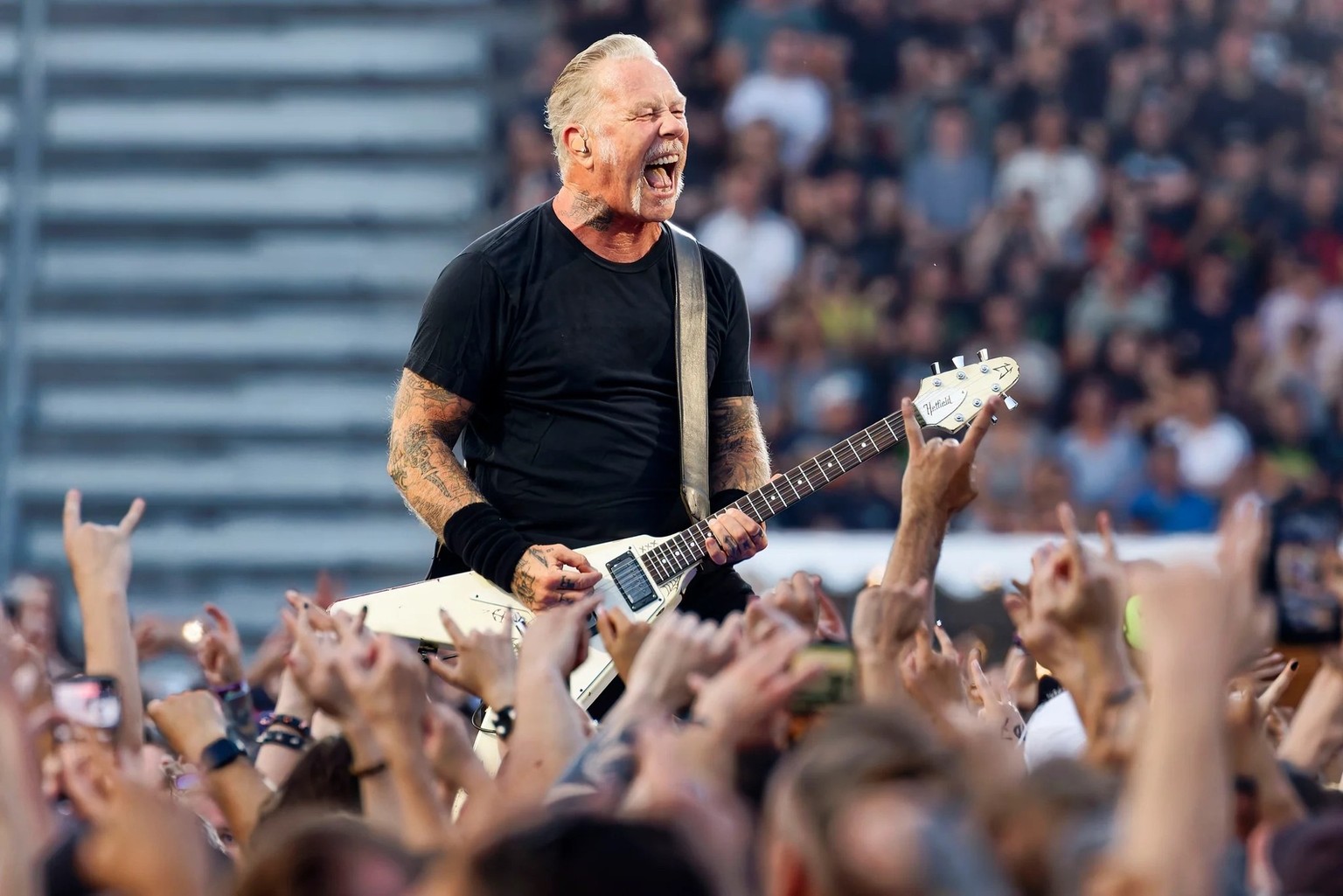 Metallica a enflammé Zurich ce mercredi 27 mai.