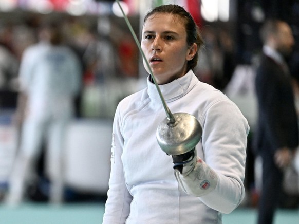 Pauline Brunner (ici lors des Européens 2025) a été sortie en 8es de finale des Mondiaux