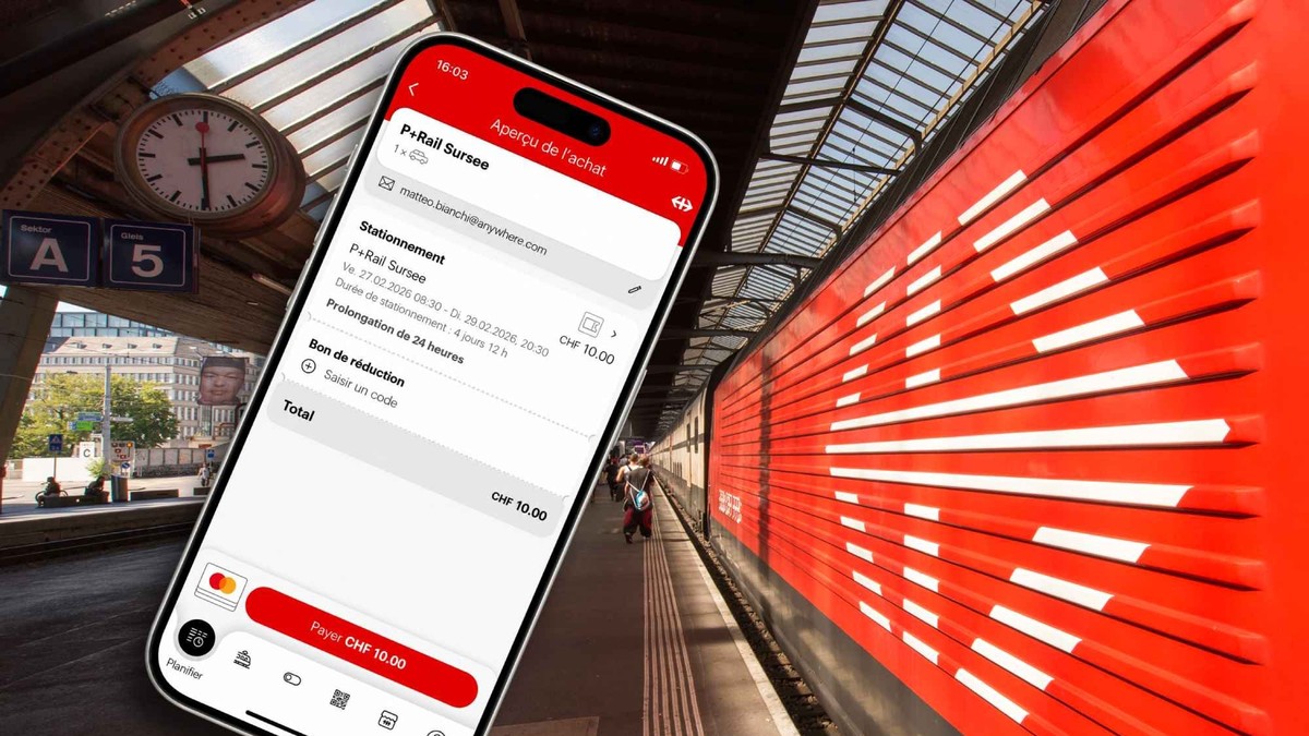 L'appli des CFF vient de gagner plusieurs fonctions bien pratiques 