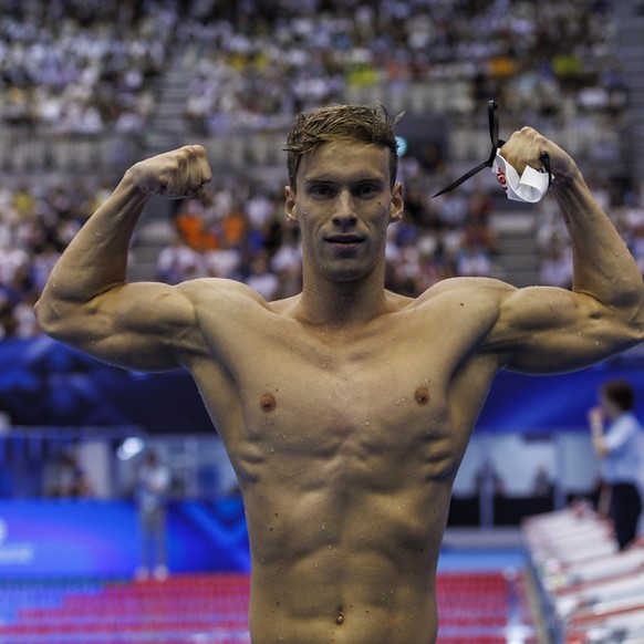 Roman Mityukov peut fi�rement bomber le torse