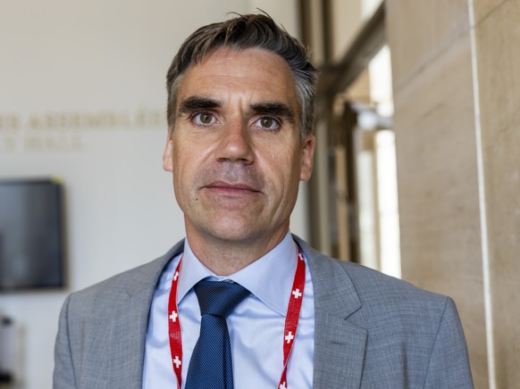 Le chef de la d�l�gation suisse Felix Wertli a parl� d&#039;un &quot;moment difficile&quot; apr�s l&#039;�chec des pourparlers contre la pollution plastique � Gen�ve (archives).
