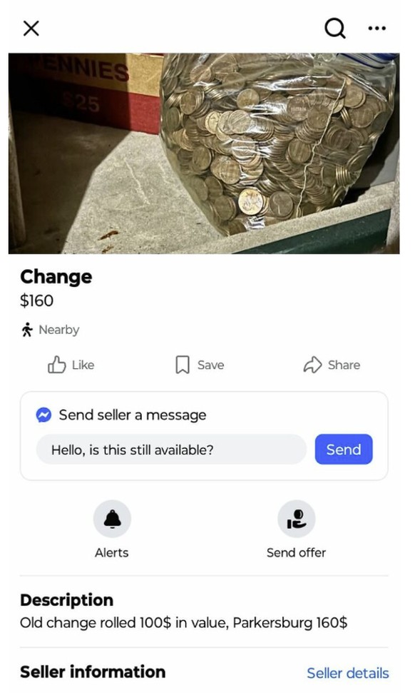 Irre Artikel auf Facebook Marketplace