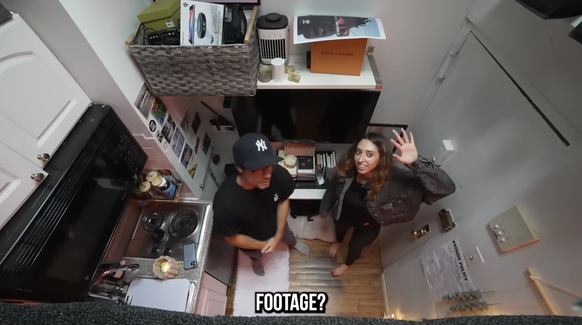 Alaina a fait visiter son micro-appartement de Midtown dans une vidéo vue 24 millions de fois.