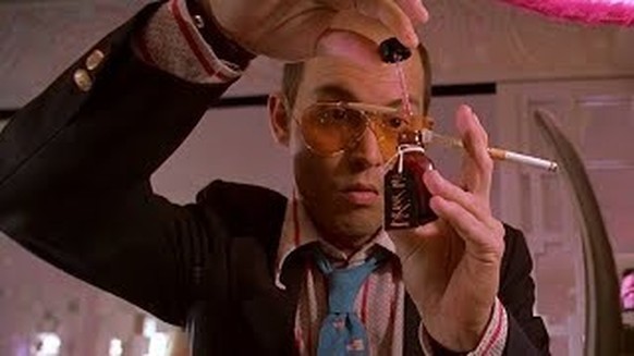 L'adénochrome, cette drogue qui n'existe pas, mise en scène dans le film Las Vegas Parano.