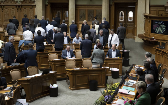 En septembre dernier, les parlementaires UDC ont décidé de tourner le dos au Conseil national.