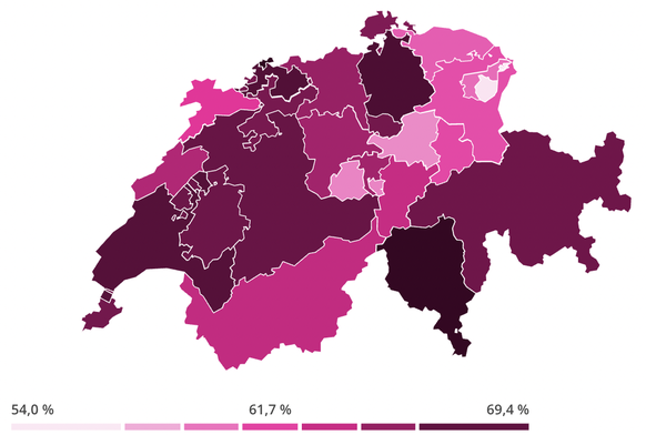 Carte cantons vaccin