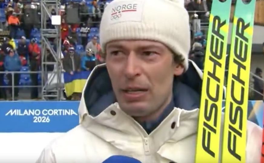 Un médaillé norvégien avoue son infidélité en direct