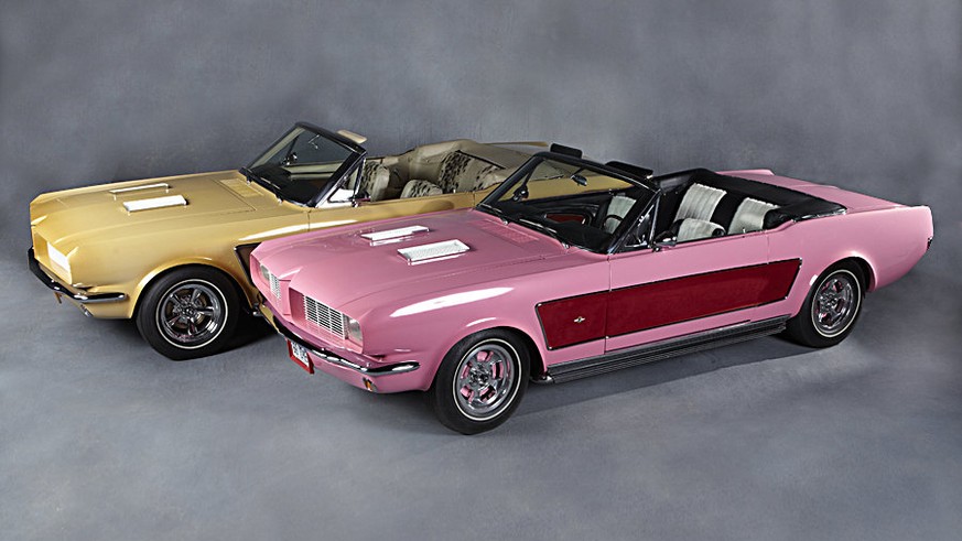 Ford pulled this pair of Mustang convertibles from the assembly line for the specific purpose of being customized for legendary entertainers Sonny and Cher. George Barris, the &amp;quot;King of the Ku ...