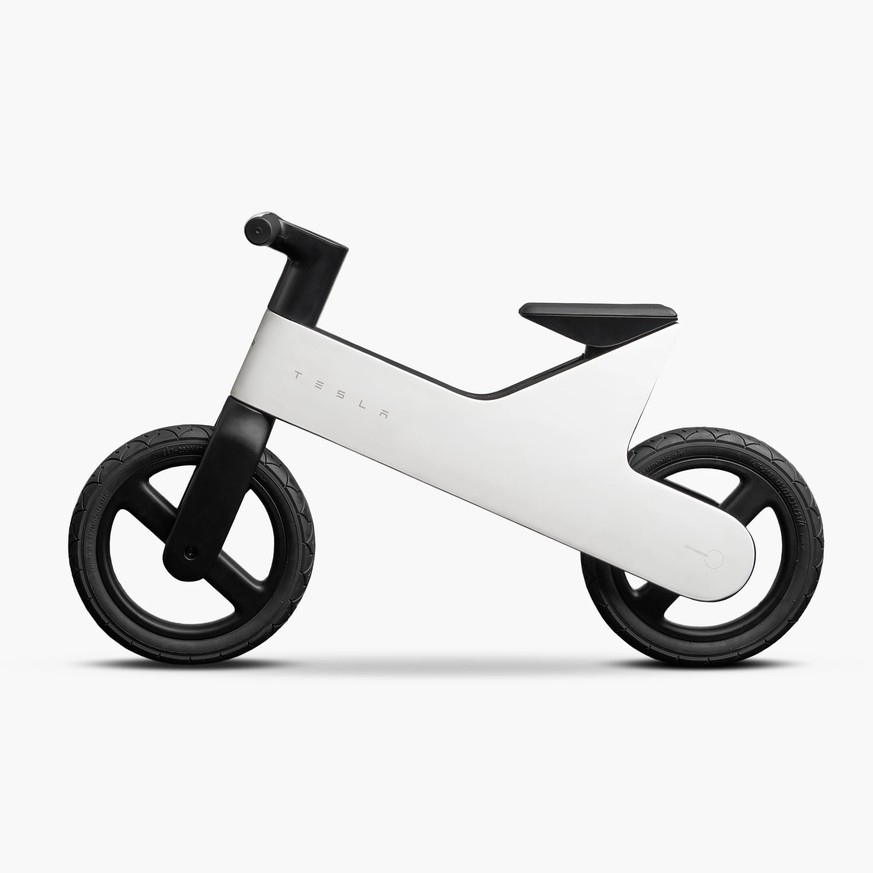 Le Balance Bike de Tesla.