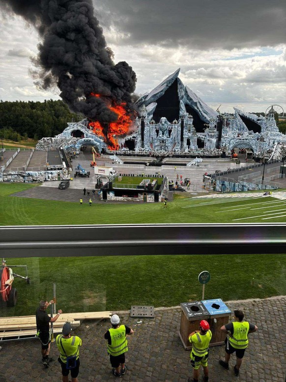 Incendie à Tomorrowland