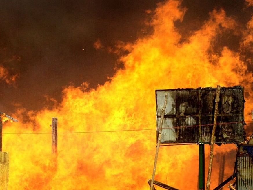 Le feu s&#039;est rapidement propagé dans l&#039;hôtel casino, haut de plusieurs étages, en raison de la présence de moquettes (cliché symbolique/Keystone archives).