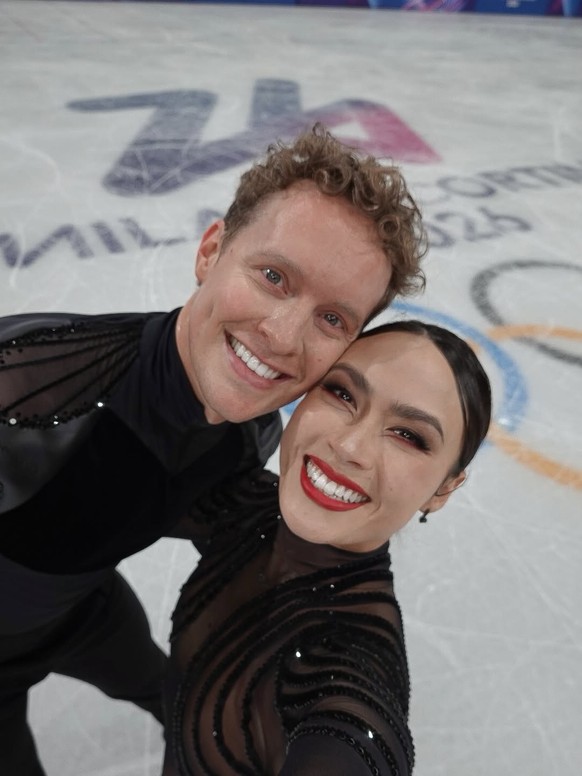 Le couple n'a pas caché sa joie et son envie d'en découdre pour cette dernière participation aux JO.