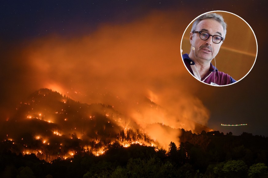Feu de forêt en Valais: «Les problèmes surgissent après l'incendie»