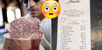 Salt Bae choque en postant la facture d'un montant fou sur Instagram