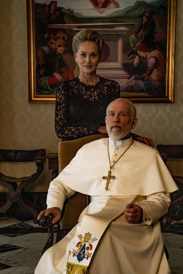 The New Pope 2019 - - filmstill John Malkovich, Sharon Stone The New Pope 2019 - - - - EDITORIAL USE ONLY Copyright: xCAP/RFSx