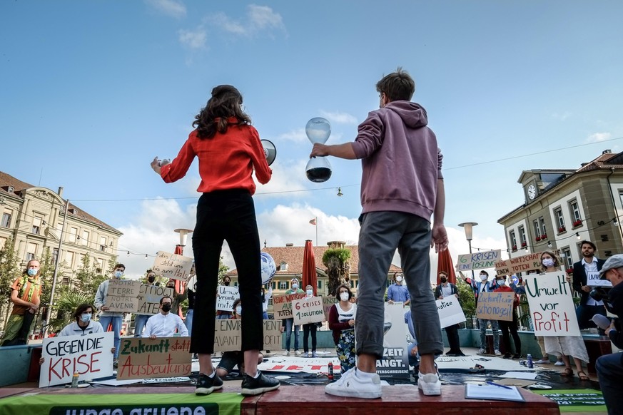 Mardi à Berne, les Jeunes vert.e.s