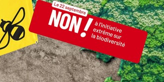 C'est un «non» à l'initiative Biodiversité