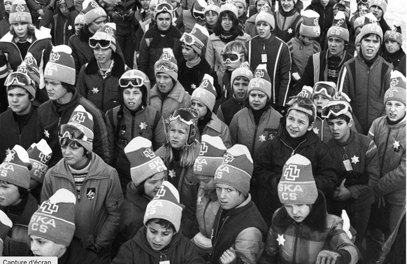 Les bonnets collector, à l'origine destinés aux camps de ski.