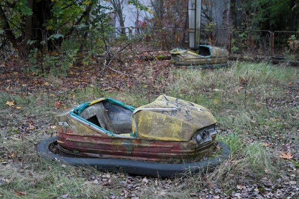 Ces autos tamponeuses n'ont jamais bougé, pourtant elles ont fait le tour du monde.
