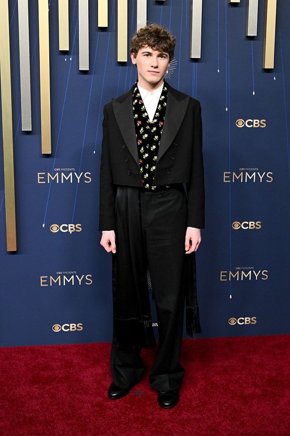 Sam Nivola at the 77th Primetime Emmy Awards held at the Peacock Theater on September 14, 2025 in Los Angeles, California. (Photo by Michael Buckner/Variety via Getty Images)