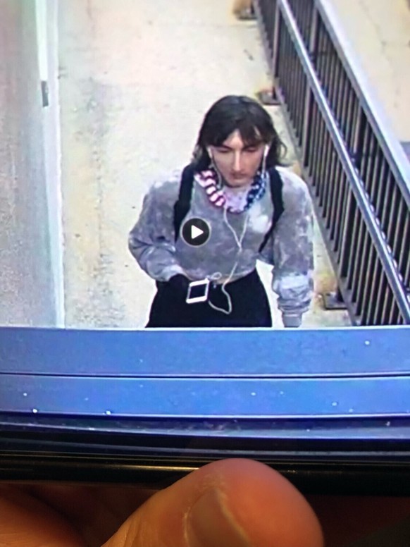 This image taken of video and provided by the Lake County Major Crime Task Force, shows Robert (Bobby) E. Crimo III dressed as a woman. Police said Tuesday, July 5, 2022, that Crimo, the alleged gunma ...