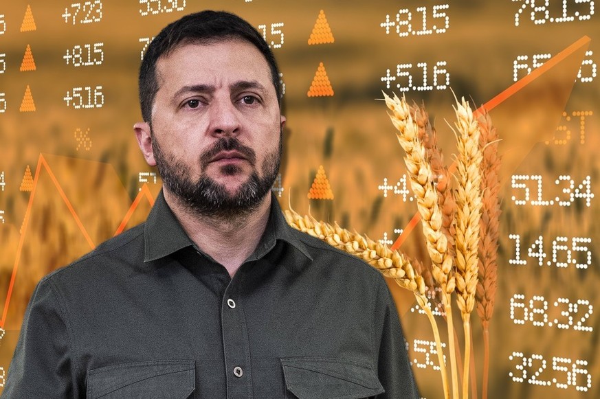 L&#039;Ukraine est très dépendante de ses exportations de blé. C&#039;est une véritable front économique pour Zelensky.
