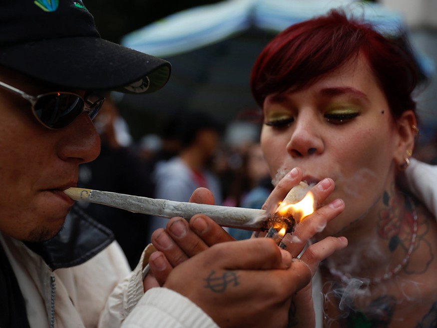 43% des 5000 jeunes adultes américains, âgés entre 19 et 30 ans, interrogés ont déclaré avoir consommé de la marijuana l'année dernière (archives).