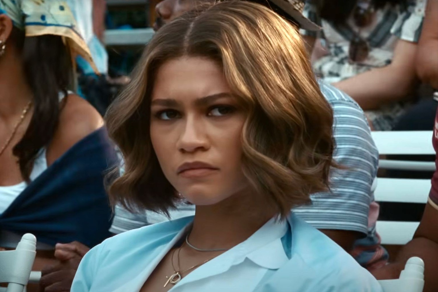 Zendaya, jouant à merveille l&#039;expression dites du «seum».