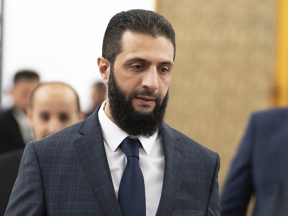 Depuis le 8 d�cembre, de nombreuses d�l�gations de pays arabes et occidentaux se succ�dent � Damas pour s&#039;entretenir avec le nouveau dirigeant syrien, Ahmad al-Chareh. (Archives)
