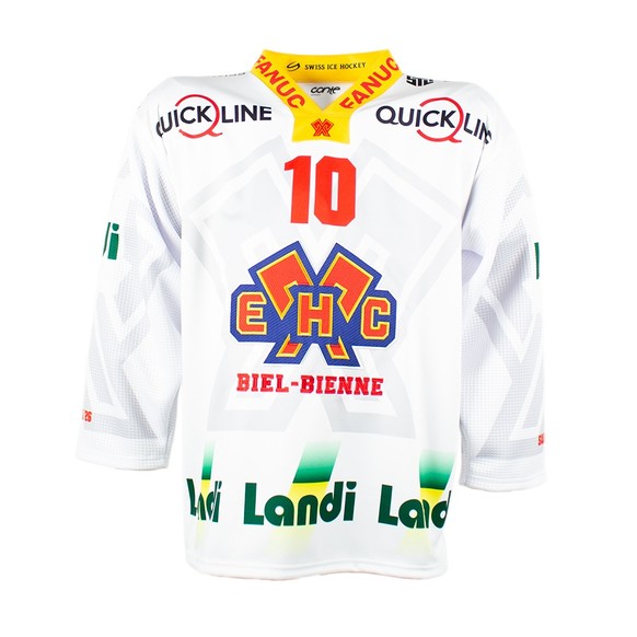 National-League-Saison 2025/26: Die Trikots des EHC Biel.