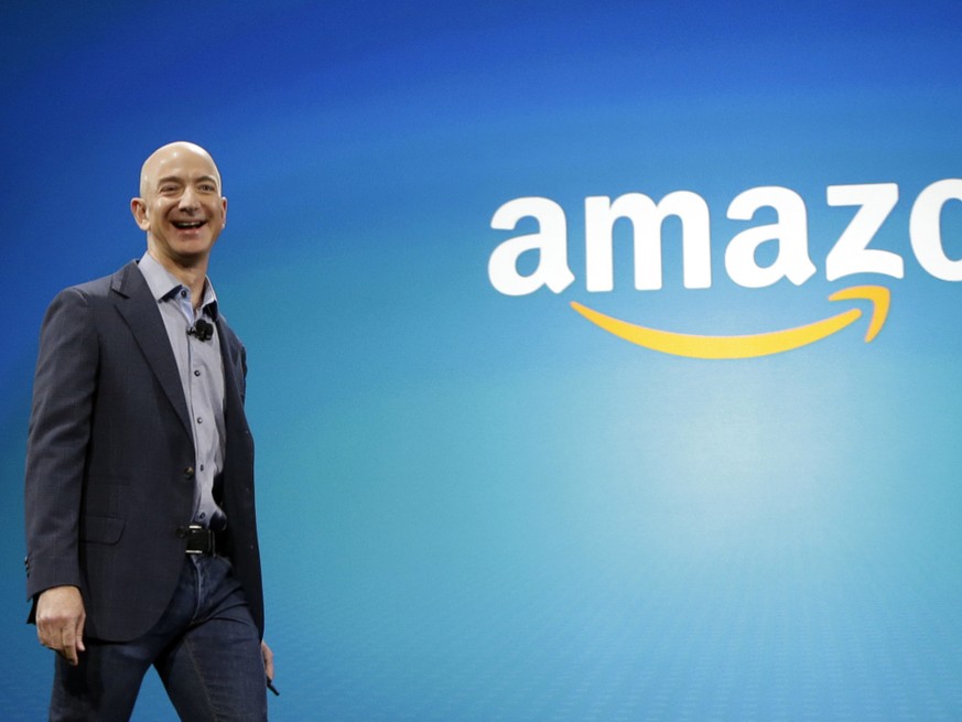 Jeff Bezos, patron d'Amazon et homme le plus riche du monde. 