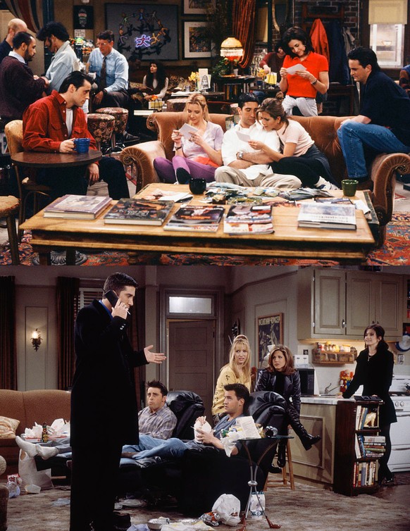 Friends dans les années 90.