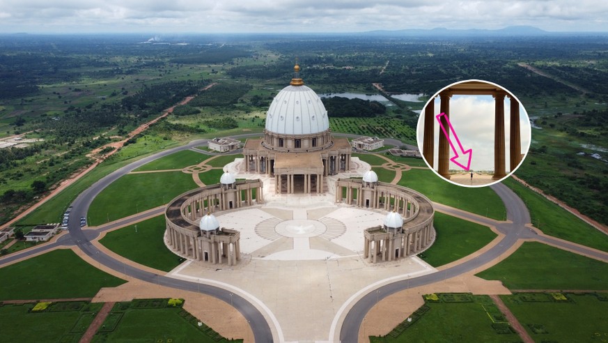 Voici la plus grande église du monde et tout y est absurde