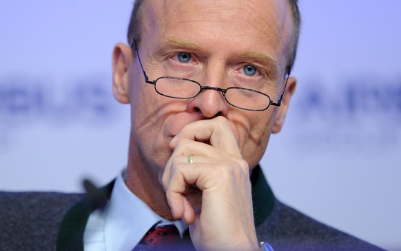 epa04639688 Tom Enders, CEO of the AirbusGroup attends the AirbusGroup balance press conference in Munich, Germany, 27 February 2015. EPA/TOBIAS HASE