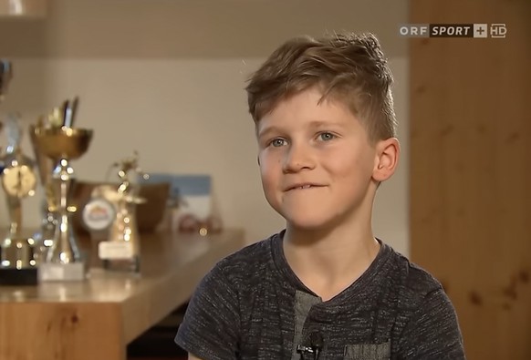 Luca Stocker a fait l'objet d'un reportage de la chaîne ORF lorsqu'il était enfant.