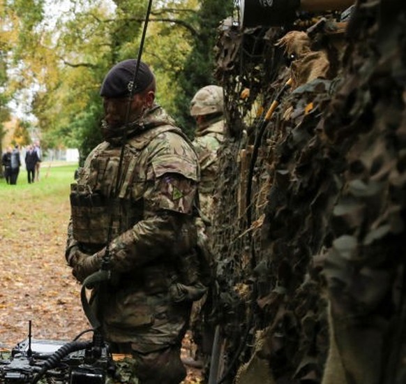 DEREHAM, ENGLAND - NOVEMBER 8: Catherine, Princess of Wales visits The Queen's Dragoon Guards Regiment for the first time as their Colonel in Chief on November 8, 2023 in Dereham, England. (Photo ...