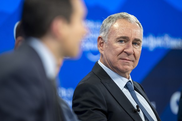 Ken Griffin, Founder and CEO, Citadel, USA, speaks during a panel discussion during the 56th annual meeting of the World Economic Forum, WEF, in Davos, Switzerland, Wednesday, January 21, 2026. The me ...