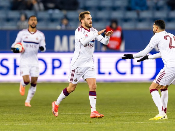 Timothé Cognat a marqué lors de son 300e match avec Servette.