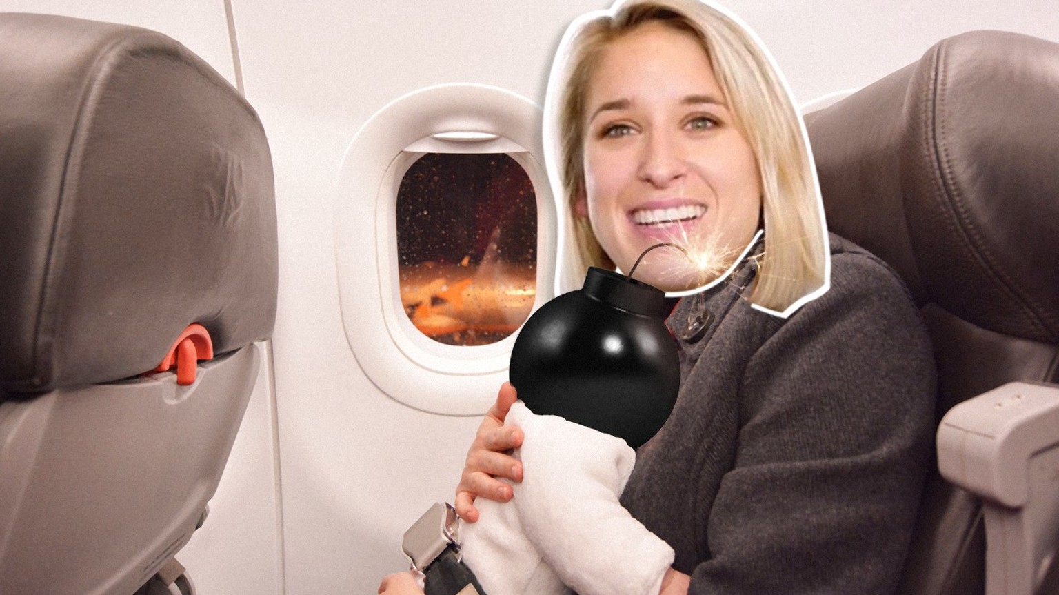 J’ai pris l’avion avec bébé et ça ne s’est pas passé comme je l’imaginais.