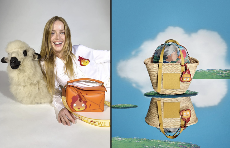 La collection LOEWE x Howl’s Moving Castle.