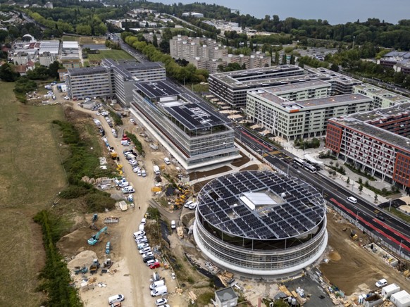 Les trois bâtiments du Campus Santé ont été inaugurés jeudi à Chavannes-près-Renens.