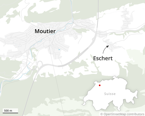 Moutier et Eschert.