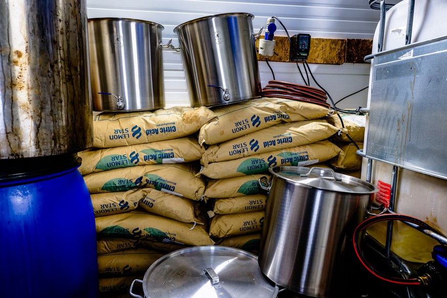 Un laboratoire clandestin découvert aux Pays-Bas en 2024.